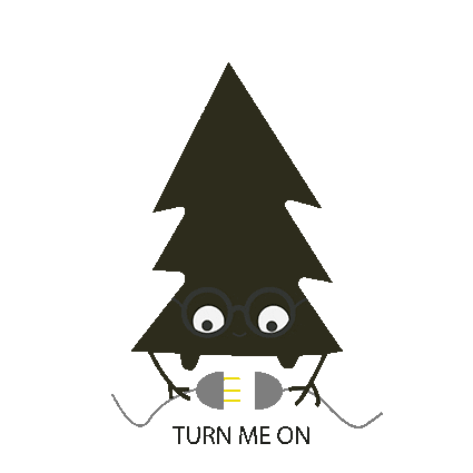 Christmas Tree Fun Sticker