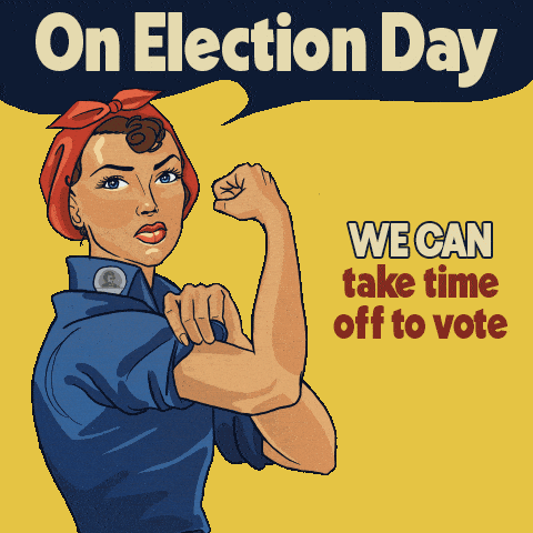 On Election Day, we can take time off to vote