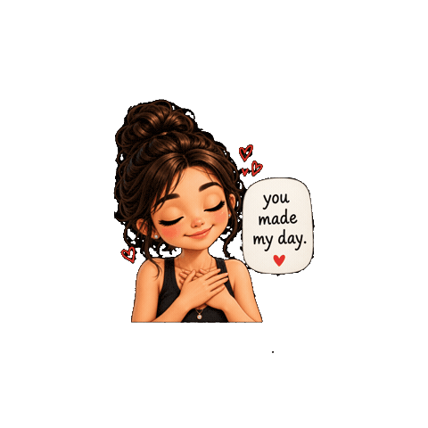 Thanks Love Sticker