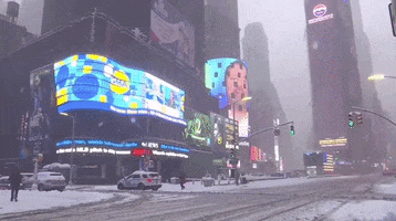 New York City Snow GIF by NowThis