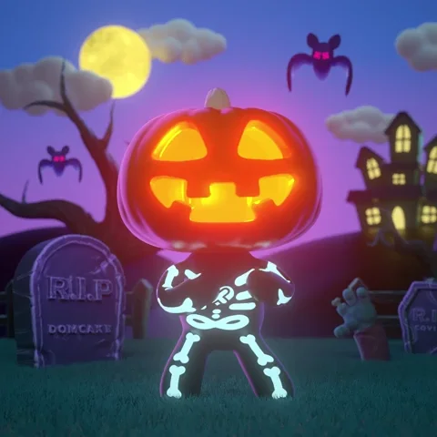 Trick Or Treat Dance GIF by DOMCAKE