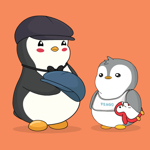 Penguin Father GIF by Pudgy Penguins
