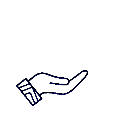 Dark Blue Stars Sticker by learndirect