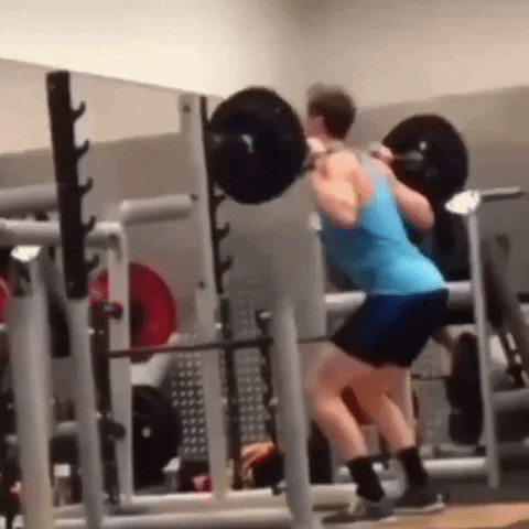 Weightlifting Squats GIF by cho986