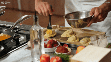 Paint Cooking GIF by MasterChefAU