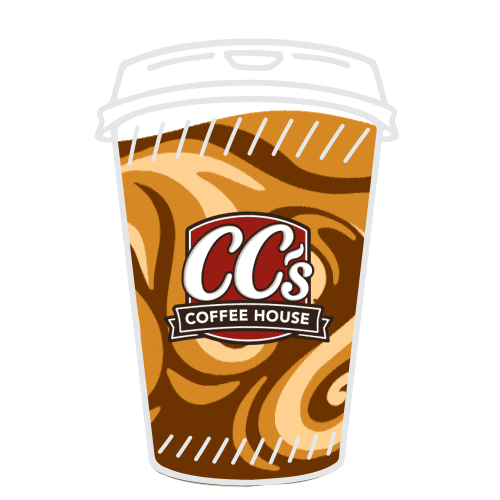 CC's Coffee House Sticker