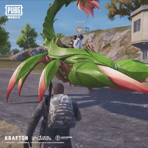 Battle Royale Tree GIF by Official PUBG MOBILE