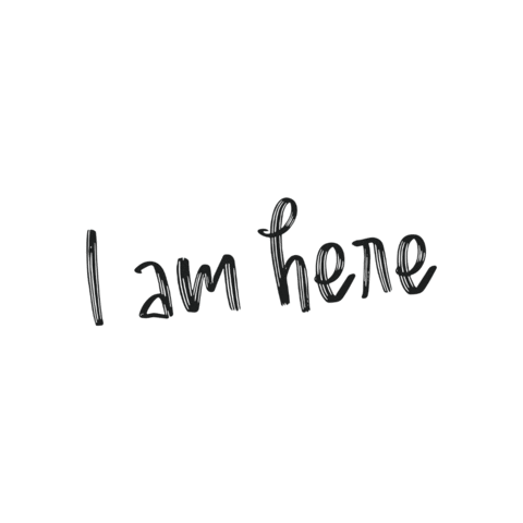 I Am Here Dunkerque Sticker by Charles Stif