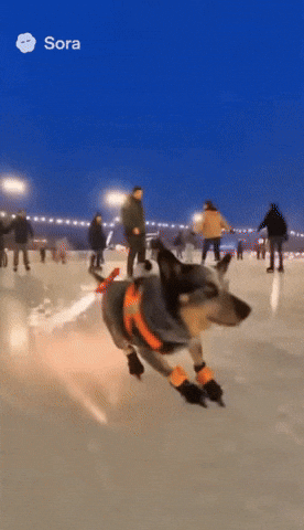 Dog Skate GIF