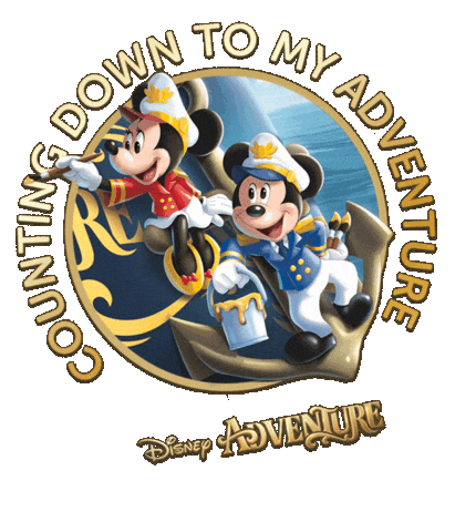 Countdown Sticker by DisneyCruiseLine
