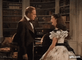Gone With The Wind Ashley GIF by Puffin Graphic Design