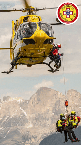 Bergrettung GIF by Corpo Nazionale Soccorso Alpino e Speleologico -Bergrettung - Mountain Rescue Ehrenamtliche Organisation