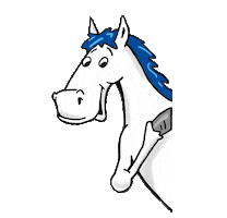 Run Horse Sticker by Öffentliche Versicherung Braunschweig