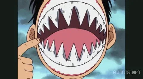 One Piece Teeth GIF