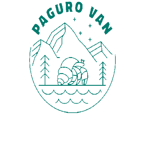 Paguro Van Sticker