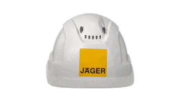 Baustelle Bauhelm Sticker by Jäger Bau GmbH