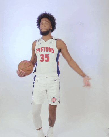 Happy Marvin Bagley GIF by Detroit Pistons