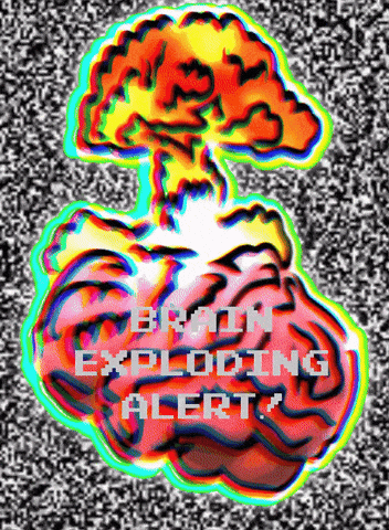 Spongebob brain explosion on Make a GIF