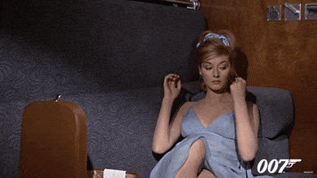 From Russia With Love Hair GIF by James Bond 007