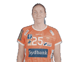 Orange Handball Sticker by Odense Håndbold