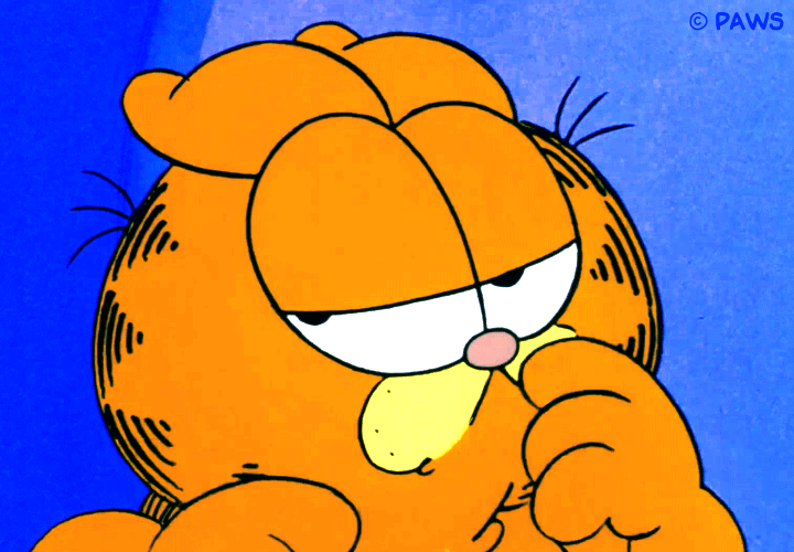 Suspicious Cat GIF by Garfield - Find & Share on GIPHY