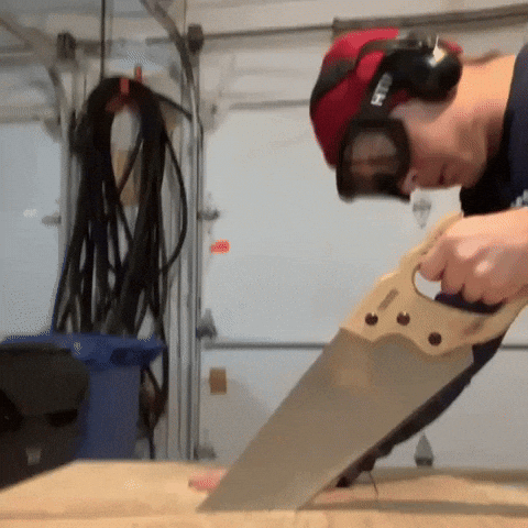 Sawing GIF