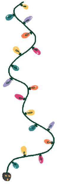 Christmas Lights Sticker by Solemith for iOS & Android | GIPHY