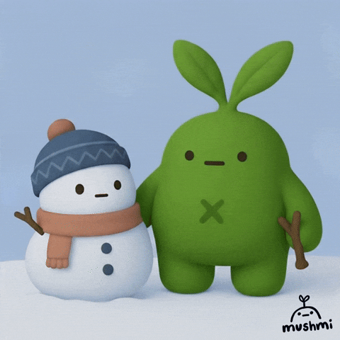 December 1 Snowman GIF