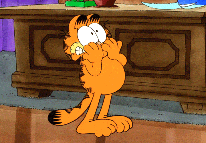 Scared Oh No GIF by Garfield Find & Share on GIPHY