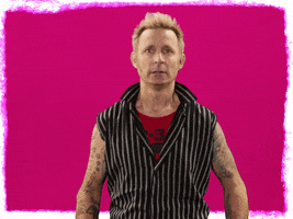 Shocked Mike Dirnt GIF by Green Day