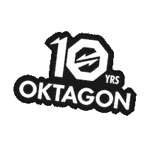 Anniversary Sticker by OKTAGON MMA