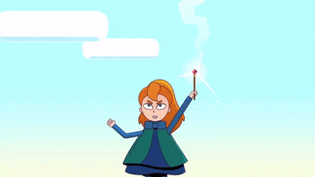 power witch GIF by Cartoon Hangover