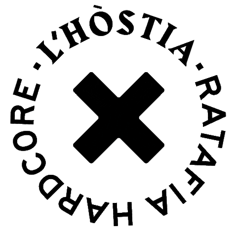 Alcohol X Sticker by El Xitxarel·lo