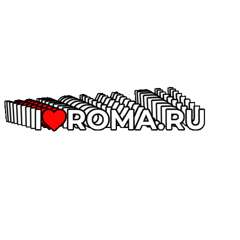 iloveroma.ru Sticker