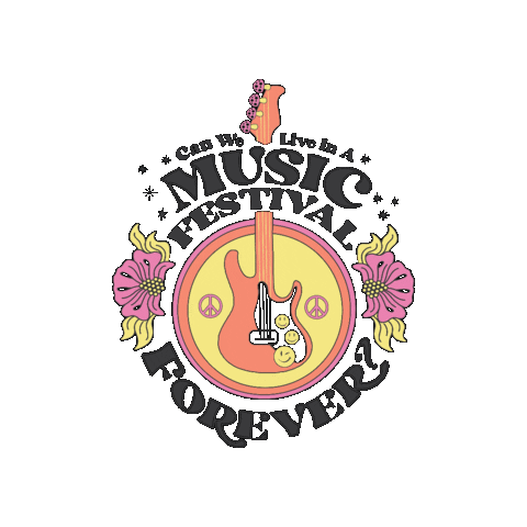 Good Vibes Fun Sticker by Mamie Ruth