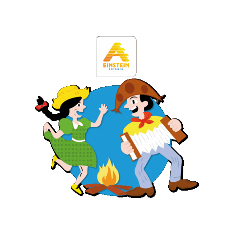 Festajunina Sticker by Colégio A. Einstein