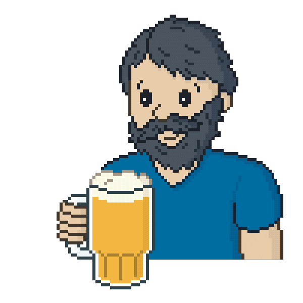 Frothy Beard Brewing Company Sticker