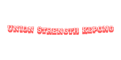 Union-Strength Sticker