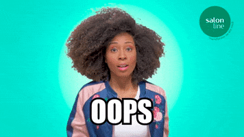 girl oops GIF by Salon Line
