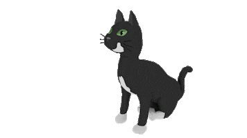 Cat Esther Sticker by UCLA
