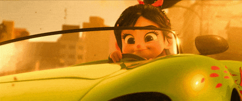 driving wreck it ralph GIF by Walt Disney Studios