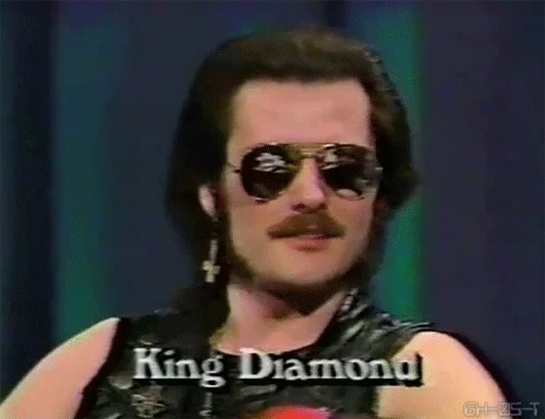 heavy metal grandma GIF