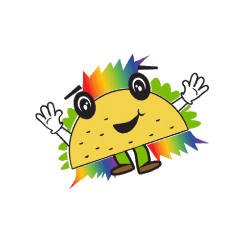 Party Taco Sticker by centro_mpls