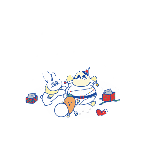 Merry Christmas Sticker by changbi