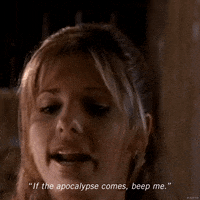 Beep Me Buffy The Vampire Slayer GIF by 20th Century Fox Home Entertainment