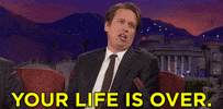 pete holmes your life is over GIF by Team Coco