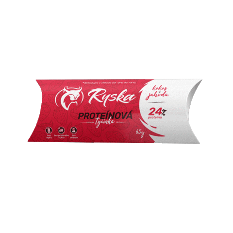 Ryska proteinova tycinka Sticker