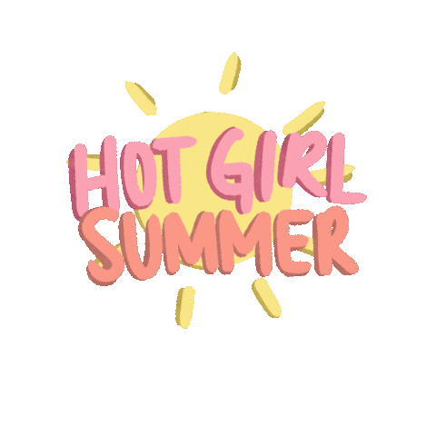 Girl Summer Sticker