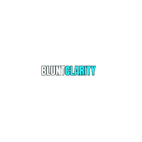 bluntclarity Sticker