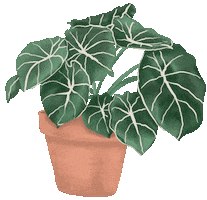 Verde Planta Sticker by Leohestudio